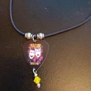 MOTLEY CRUE THEATER OF PAIN GUITAR PICK NECKLACE